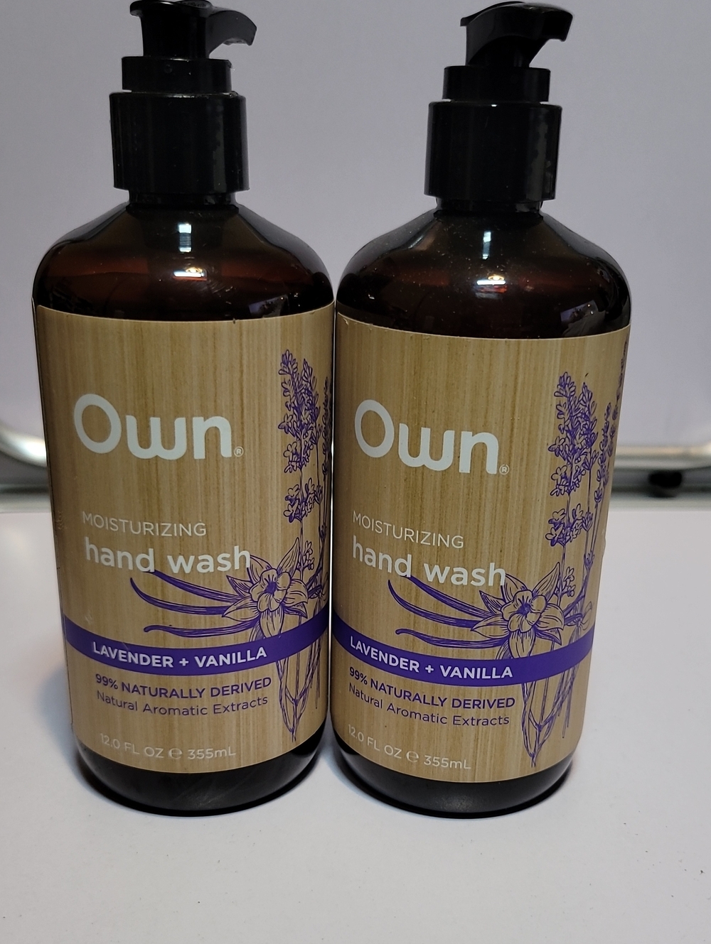 Lavender + Vanilla Moisturizing Hand Wash - Purple